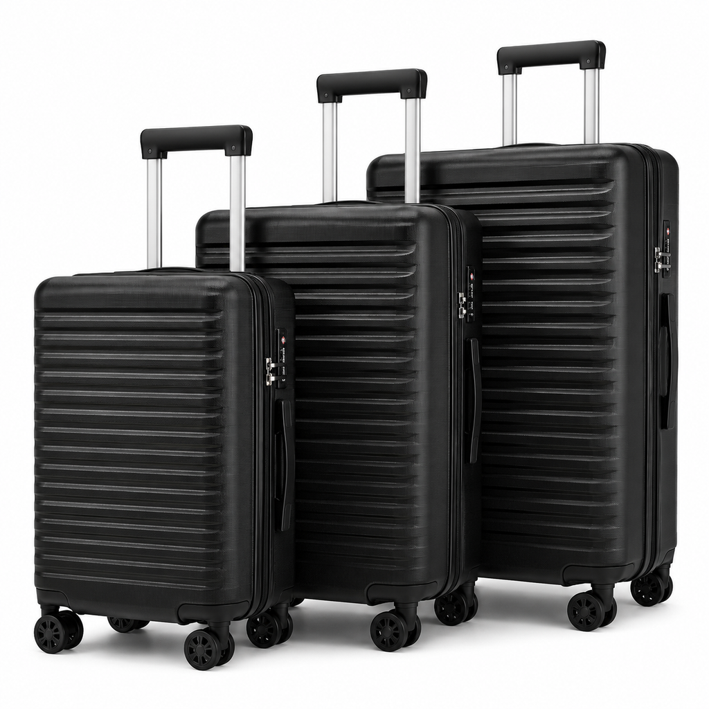 3-Piece Luggage Set 20", 24", and 28"