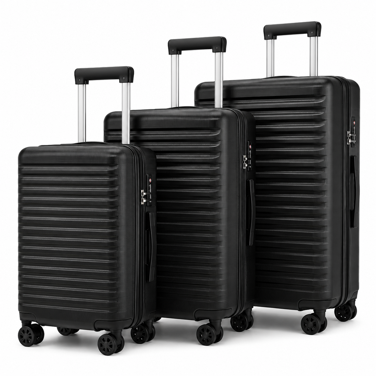 3-Piece Luggage Set 20", 24", and 28"