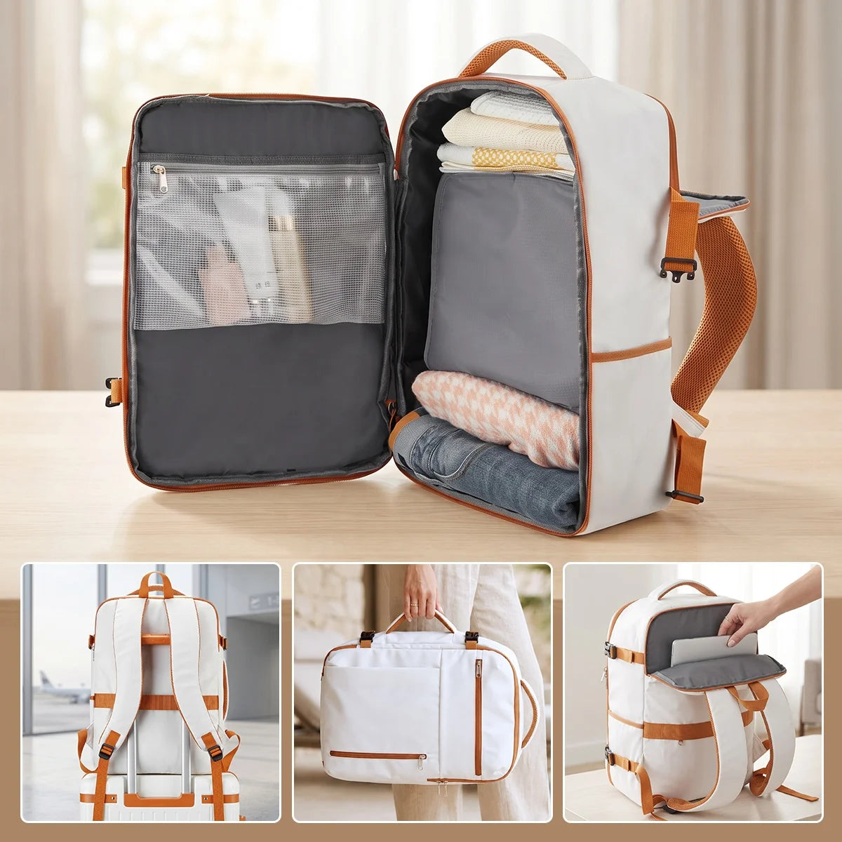 Lightweight Large Capacity Travel Backpack